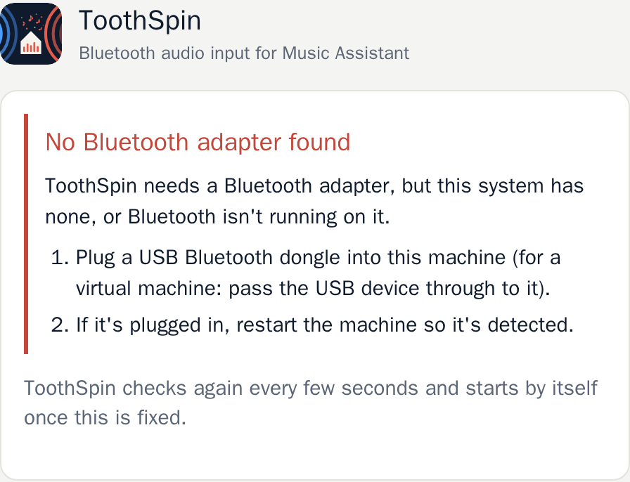 No Bluetooth adapter found, with steps to fix it